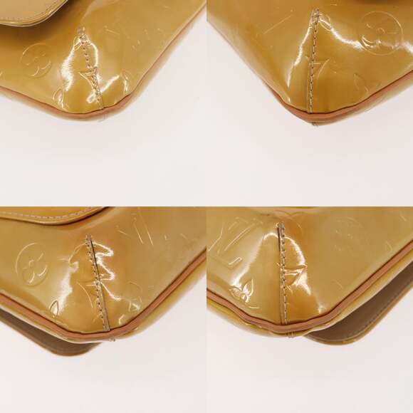 LOUIS VUITTON Monogram Vernis Thompson Street Bag Beige M91301 - Picture 10 of 12